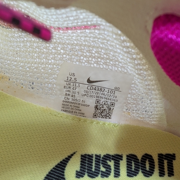 Nike Zoom Superfly Elite 2 Track Sprinting Spikes Sail Pink Mens 12.5 CD4382-101